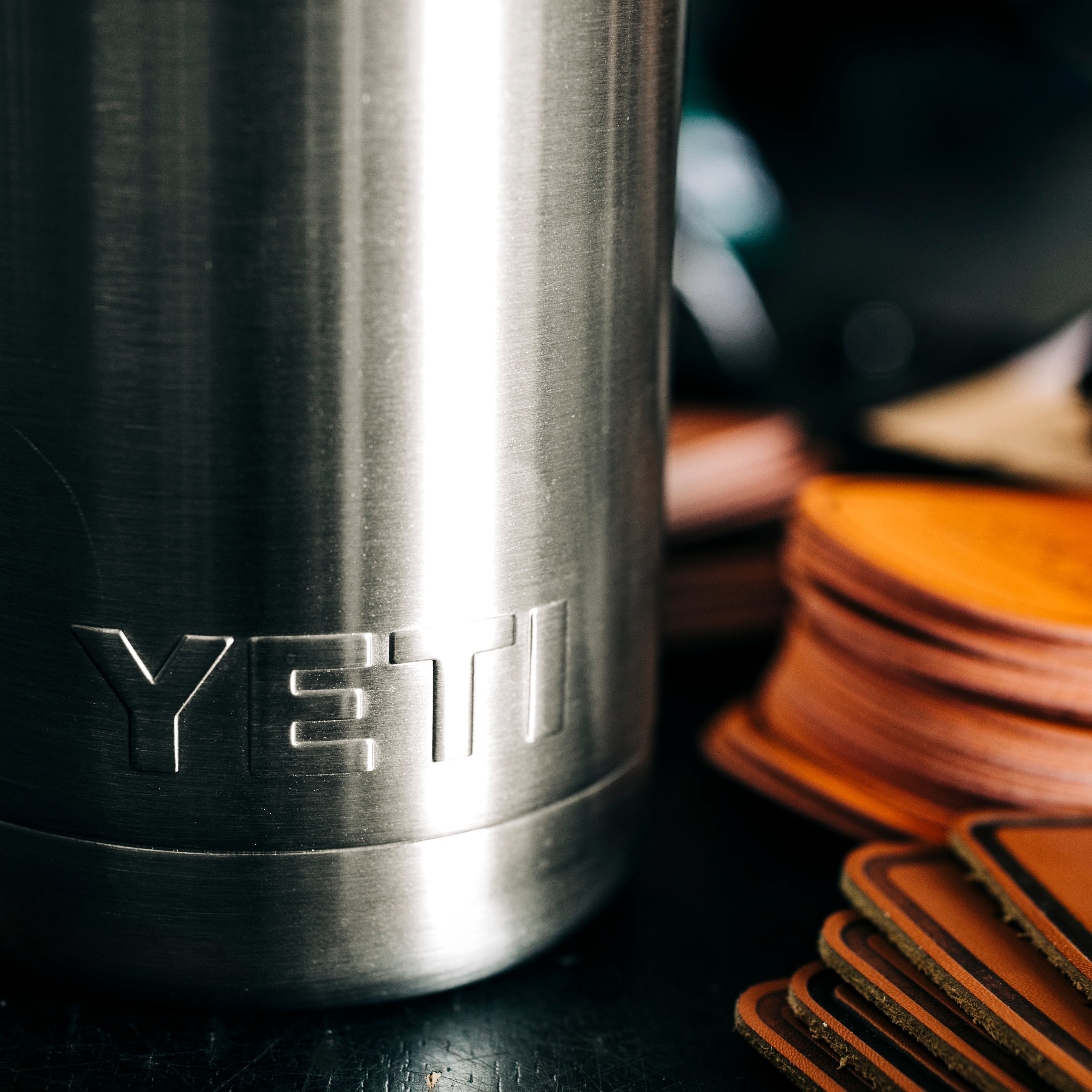 YETI water bottle from Port City Apparel in Wilmington, North Carolina.