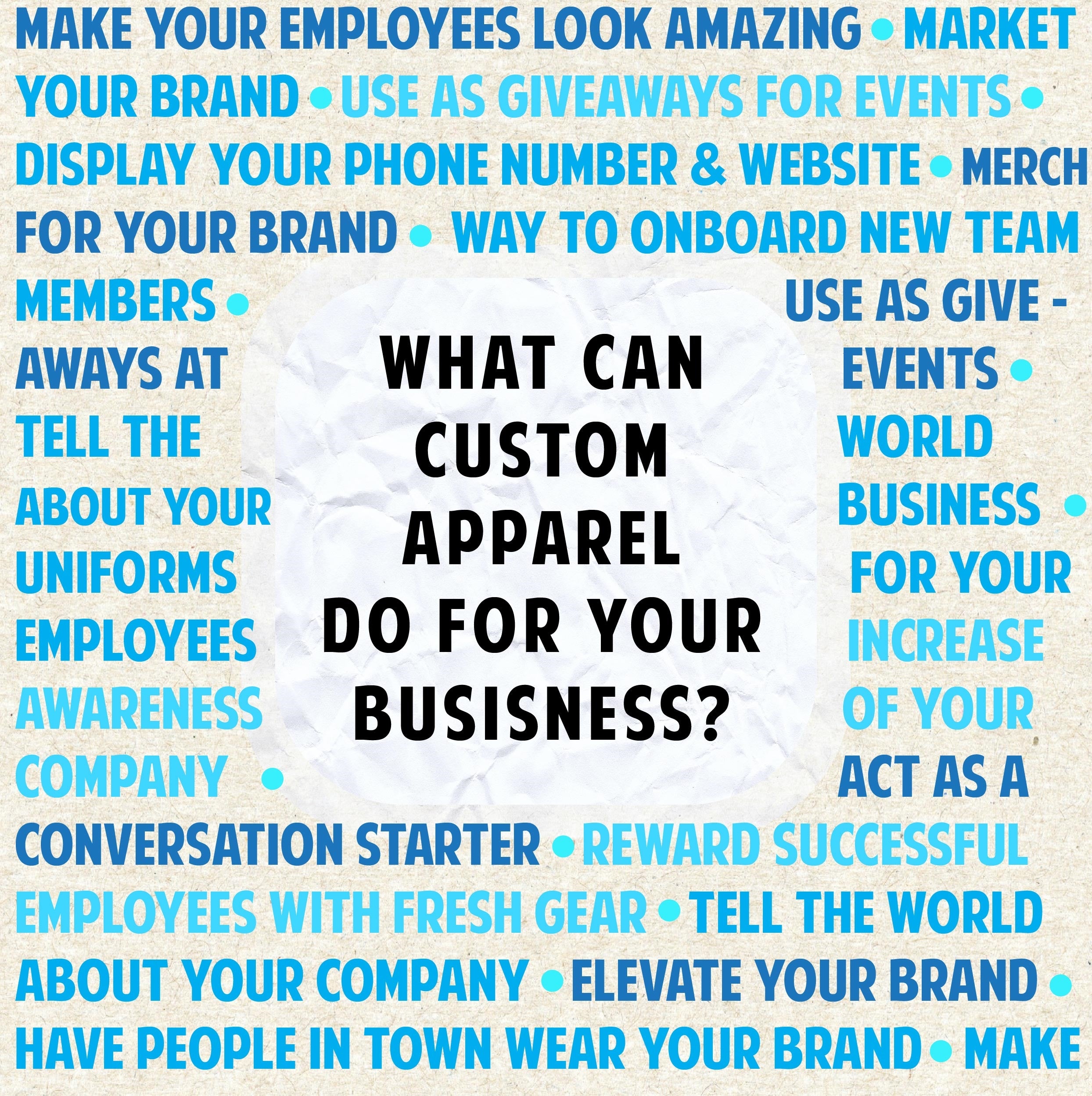 What Can Custom Apparel Do For Your Business?