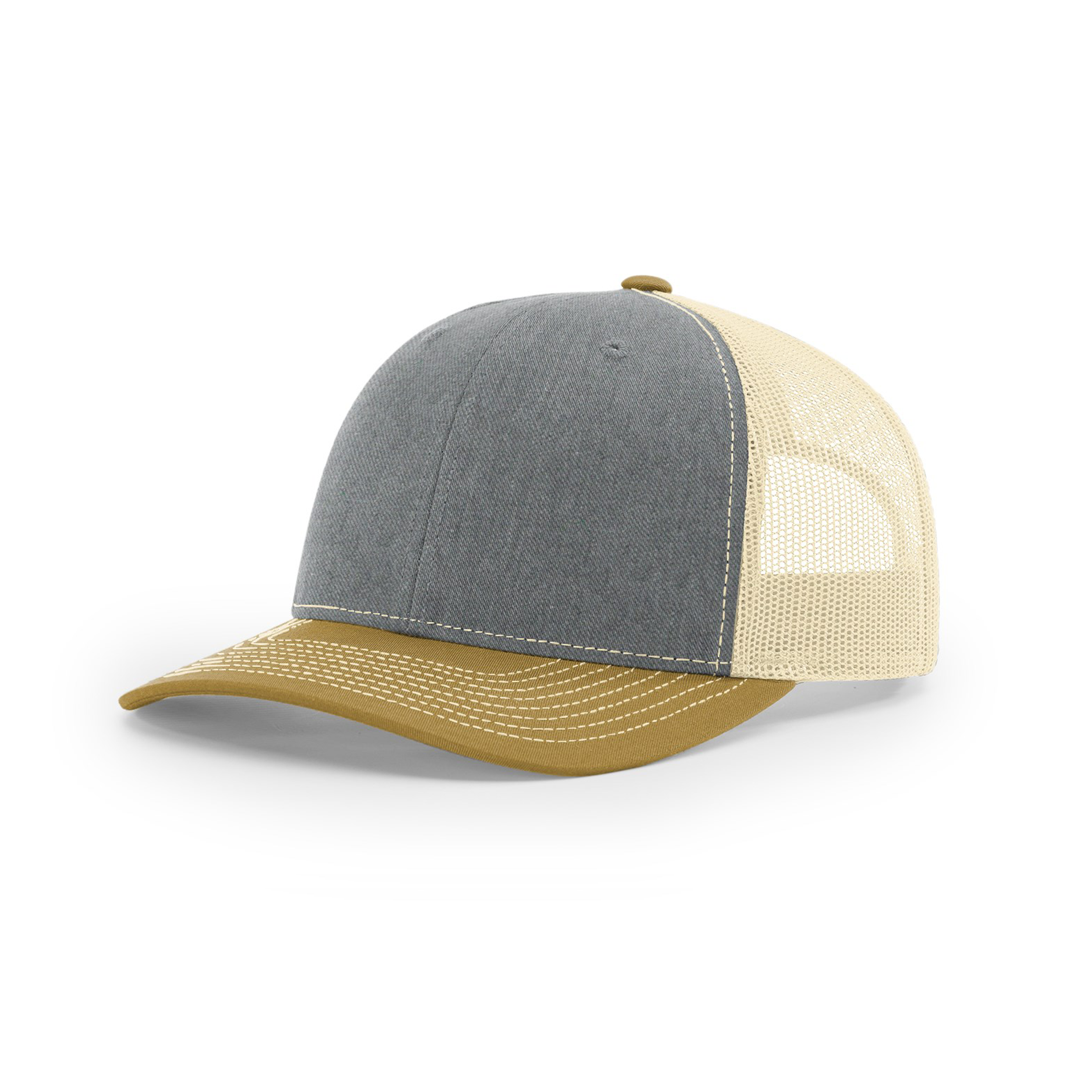 Richardson Snap Back Tri Color Trucker Hat