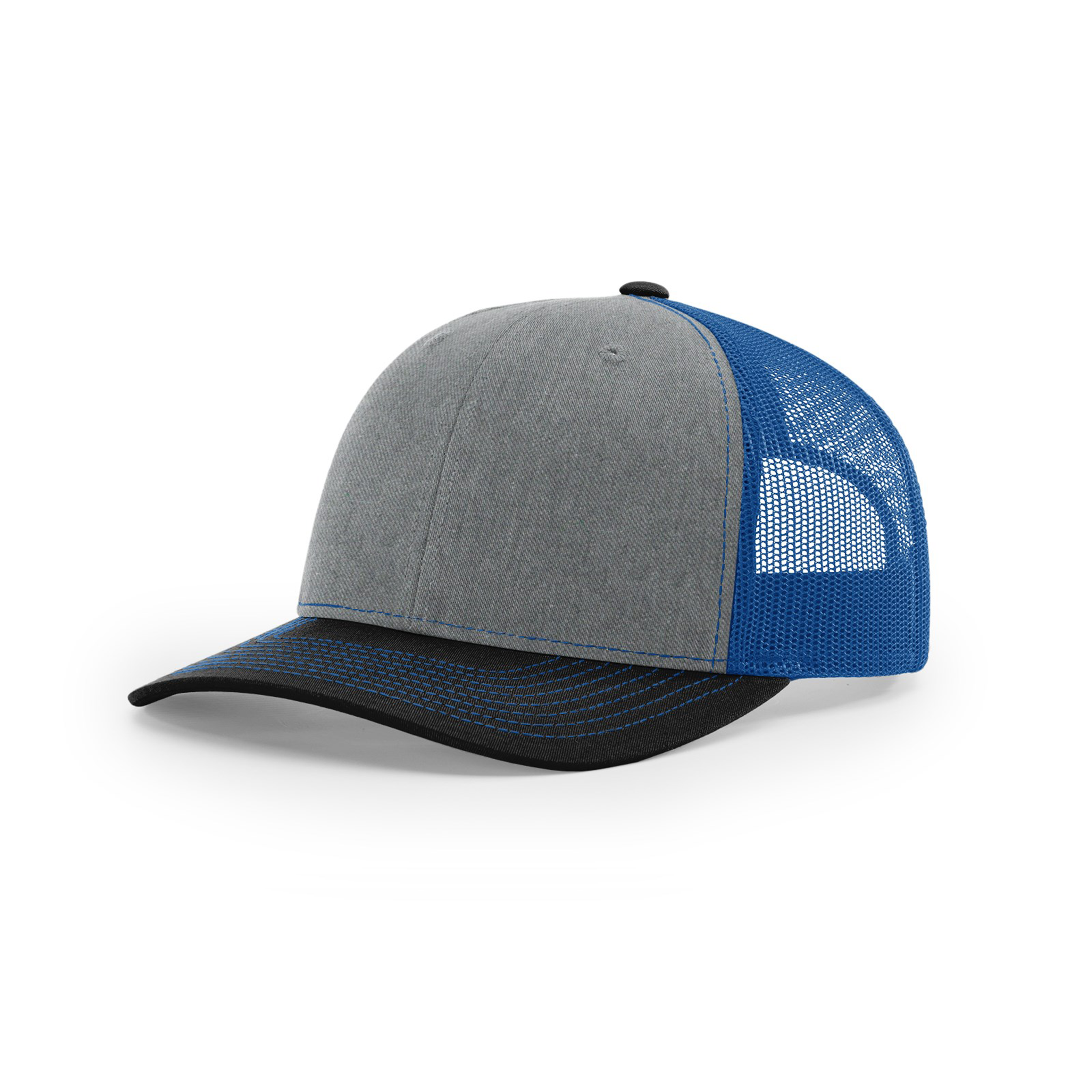 Richardson Snap Back Tri Color Trucker Hat
