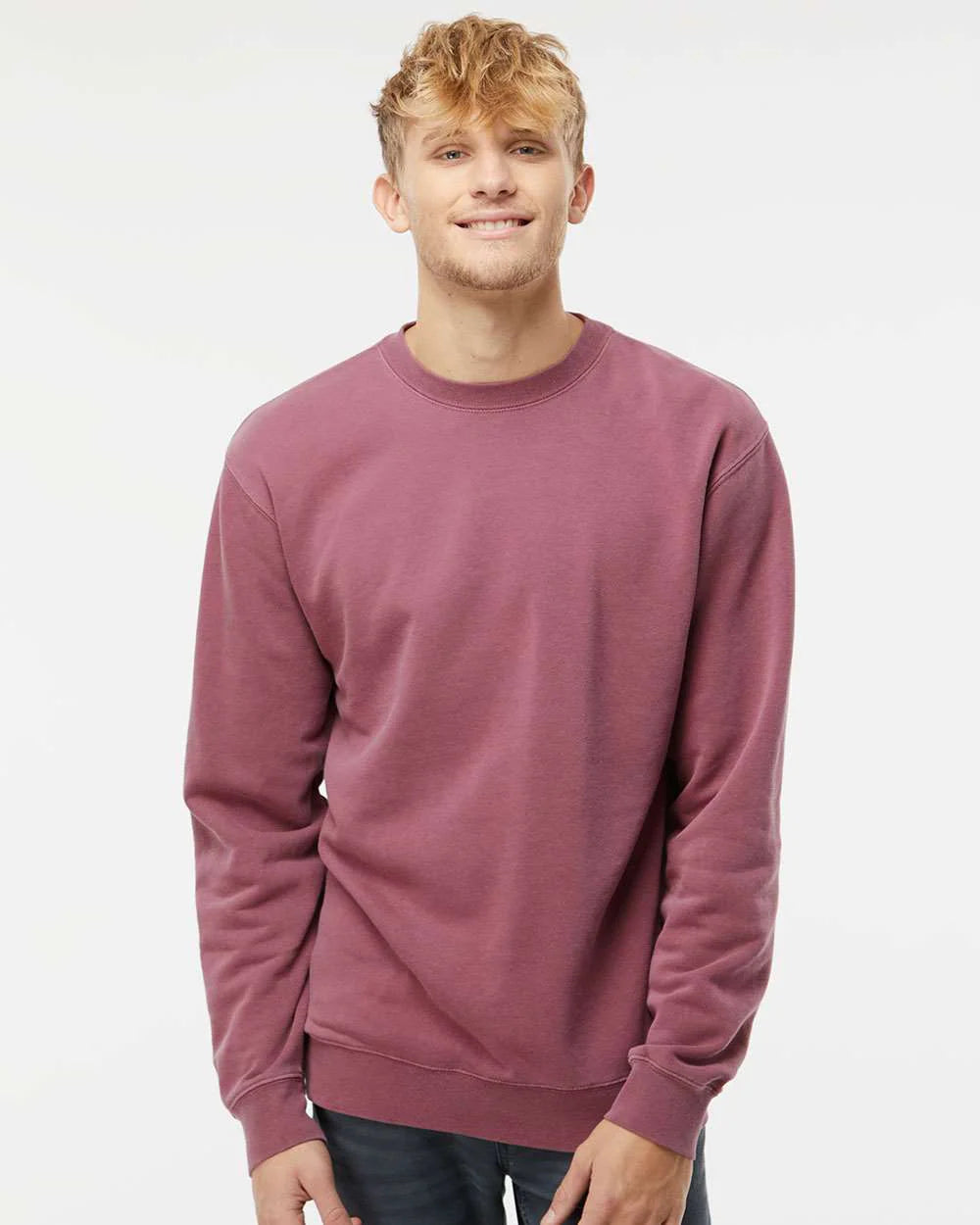 Independent PRM3500 Pigment-Dyed Crewneck Sweatshirt – 9 oz.