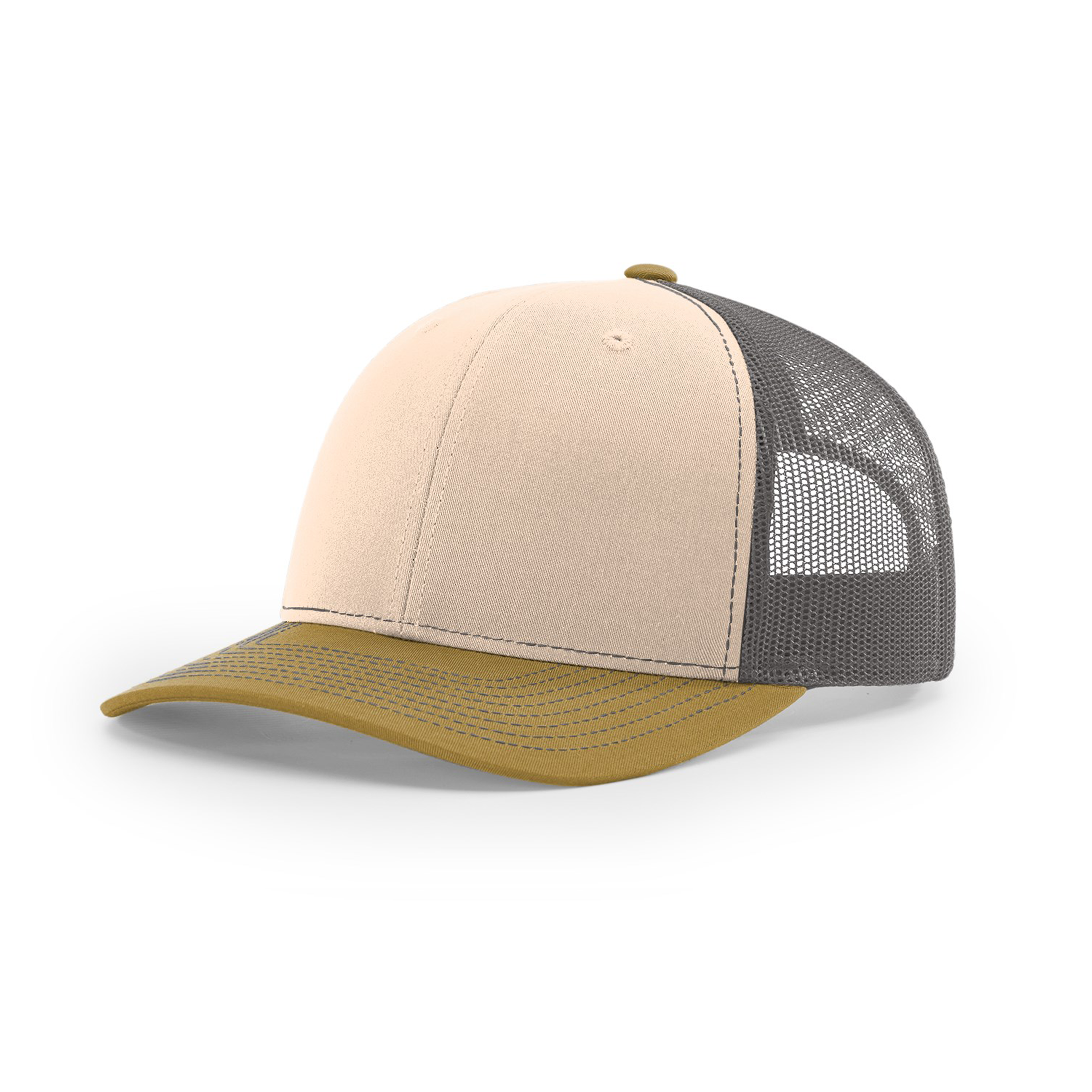 Richardson Snap Back Tri Color Trucker Hat