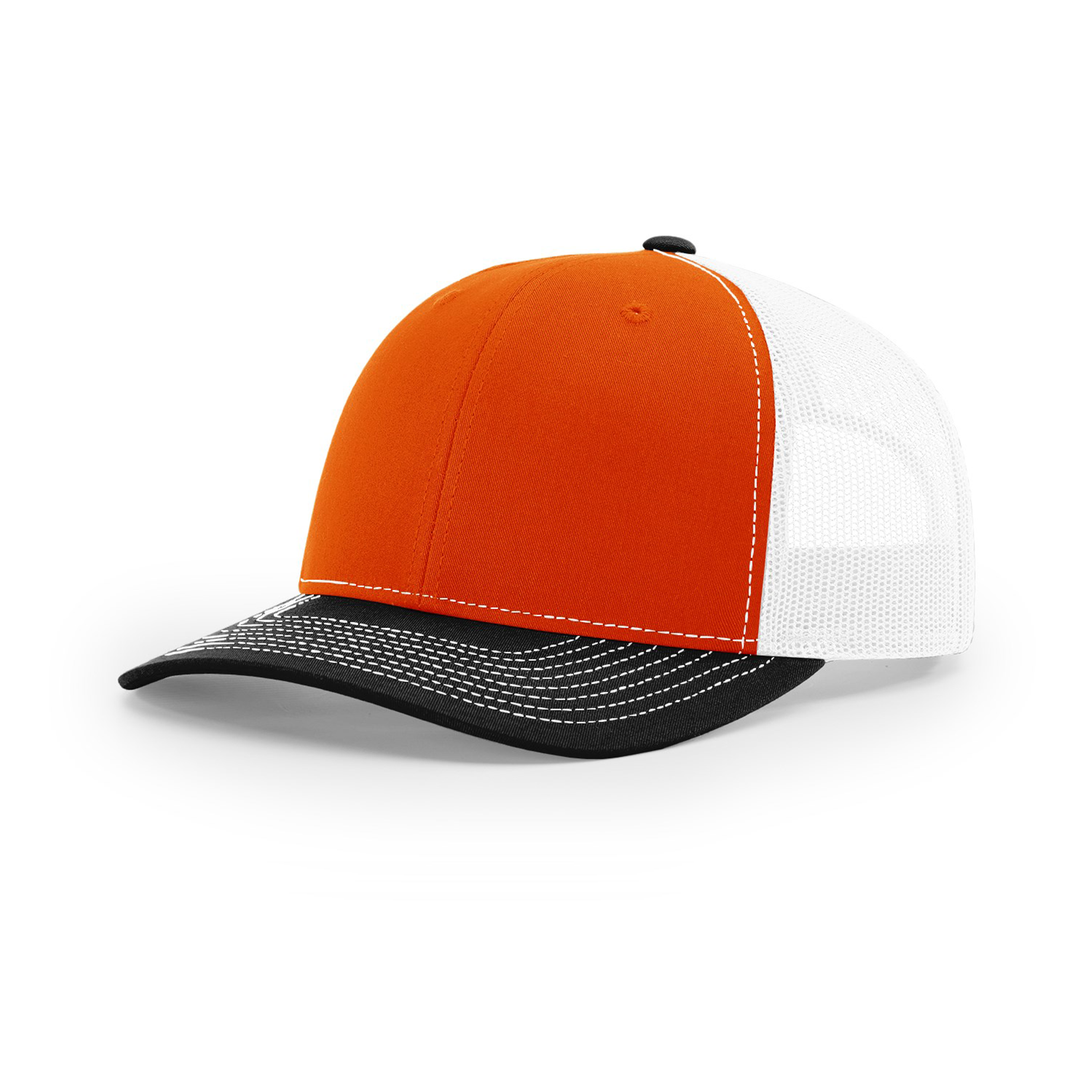 Richardson Snap Back Tri Color Trucker Hat