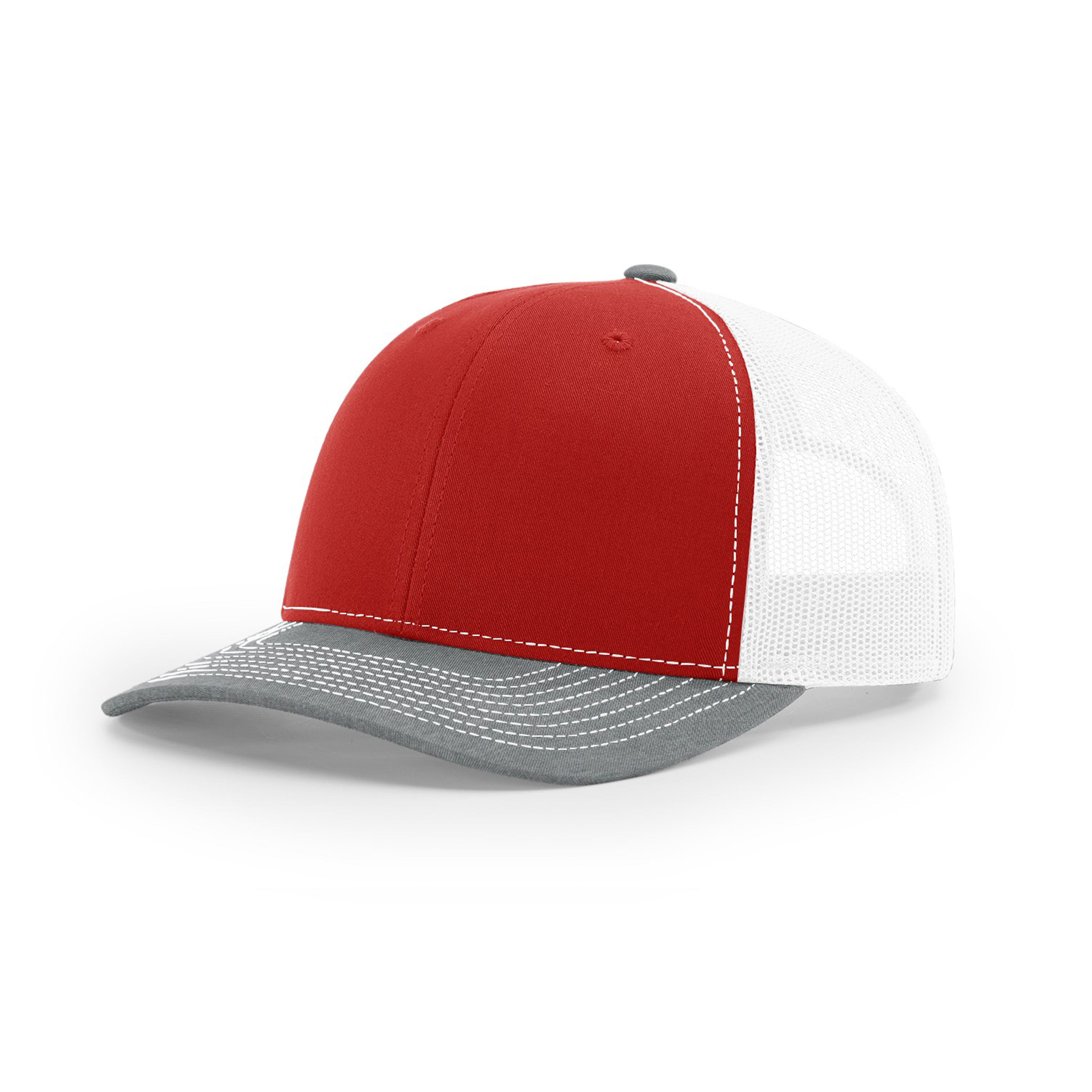 Richardson Snap Back Tri Color Trucker Hat