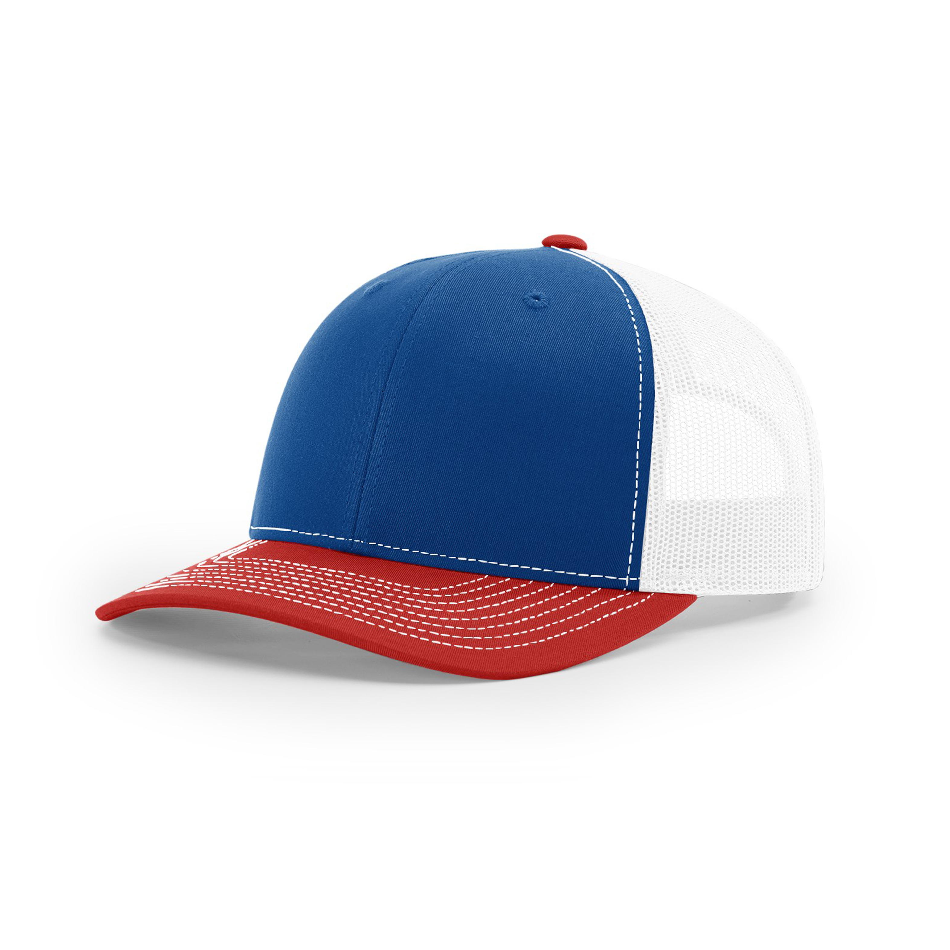 Richardson Snap Back Tri Color Trucker Hat