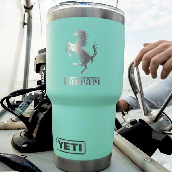 Laser Engraved YETI 30 oz Rambler Tumbler