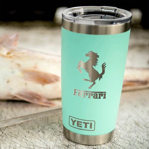 Laser Engraved YETI 20 oz Rambler Tumbler