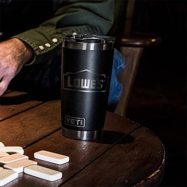 Laser Engraved YETI 20 oz Rambler Tumbler