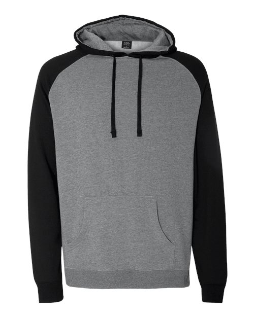 Independent Trading Co. Raglan Fleece Blend Hoodie