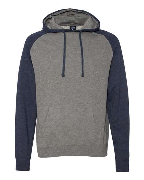 Independent Trading Co. Raglan Fleece Blend Hoodie