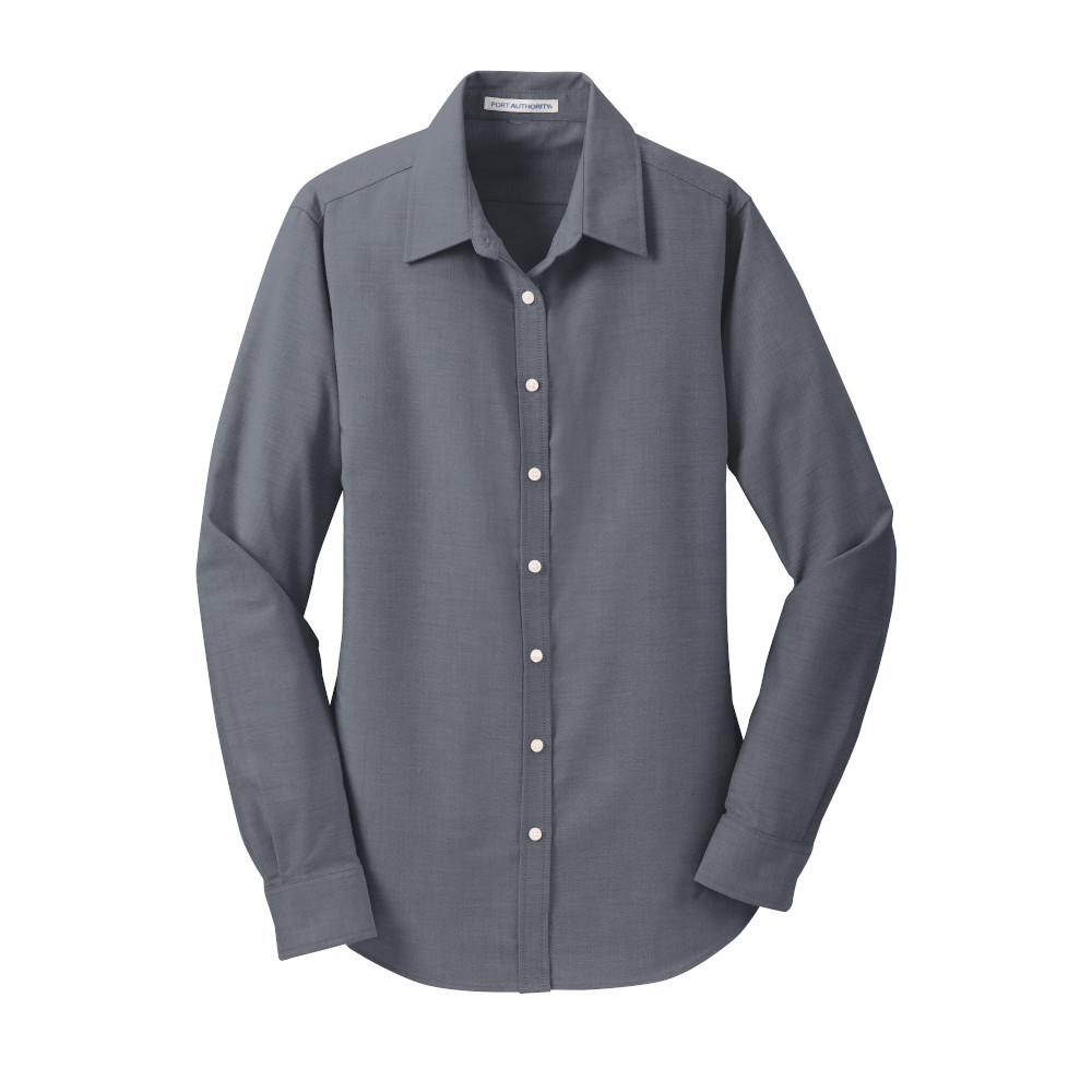 Ladies Port Authority SuperPro Oxford Shirt