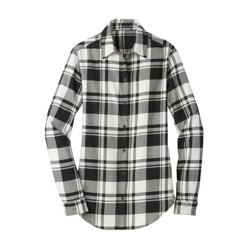 Port Authority® Ladies Plaid Flannel Shirt