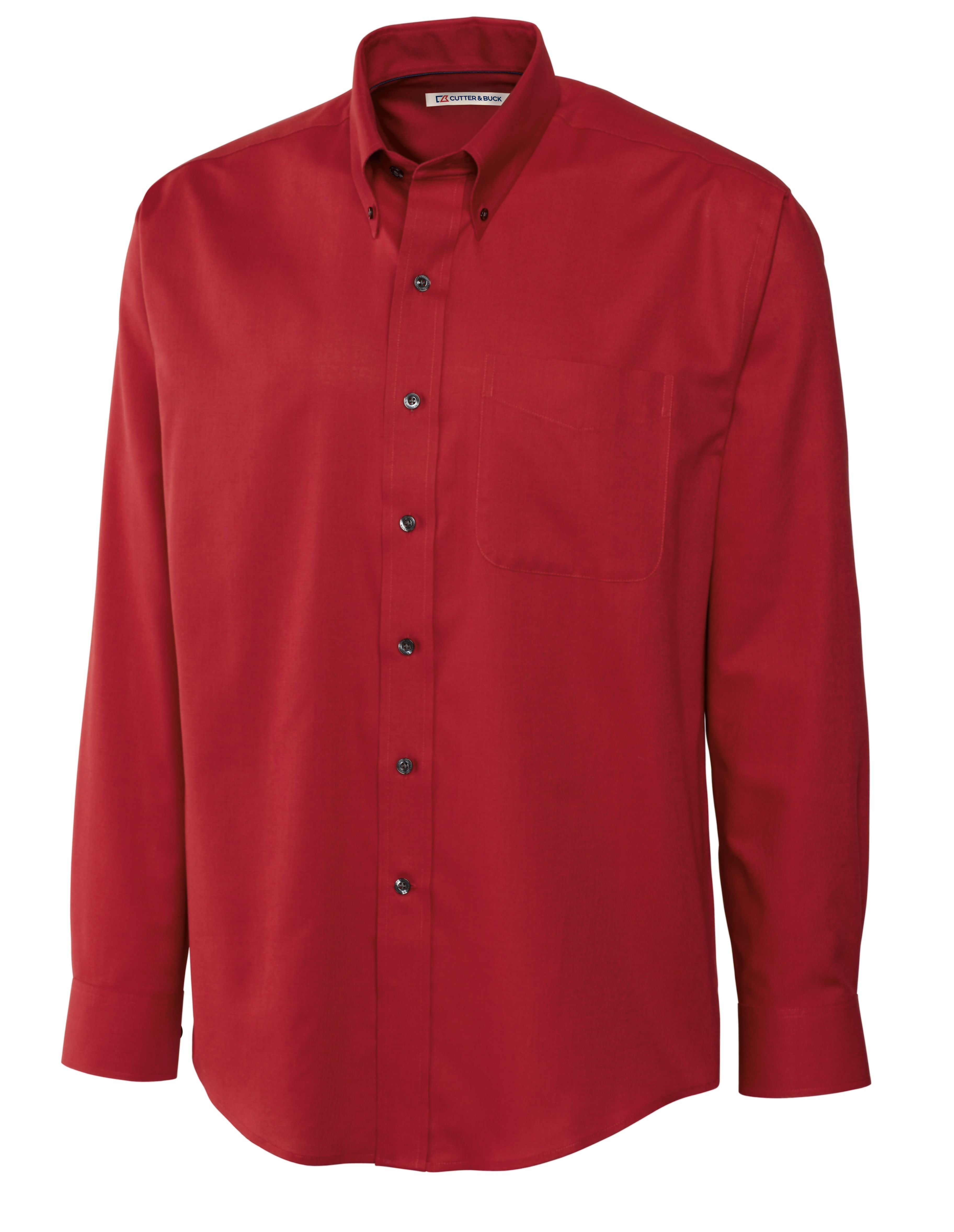 Cutter & Buck Men's L/S Epic Easy Care Nailshead