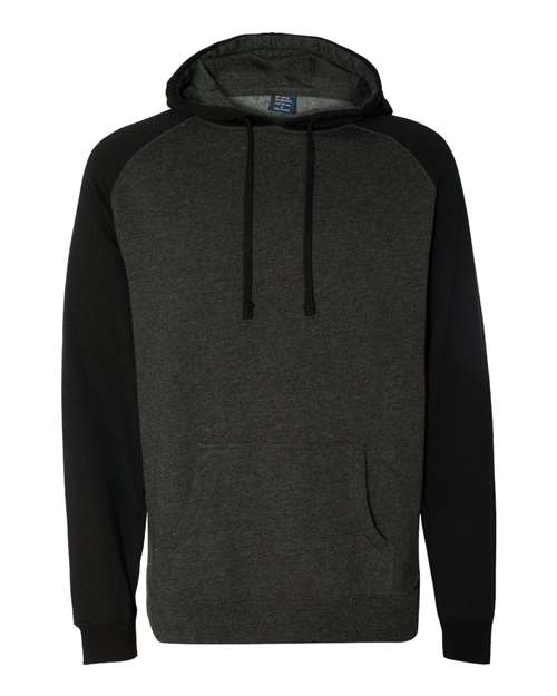 Independent Trading Co. Raglan Fleece Blend Hoodie