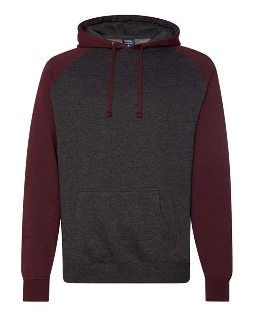 Independent Trading Co. Raglan Fleece Blend Hoodie