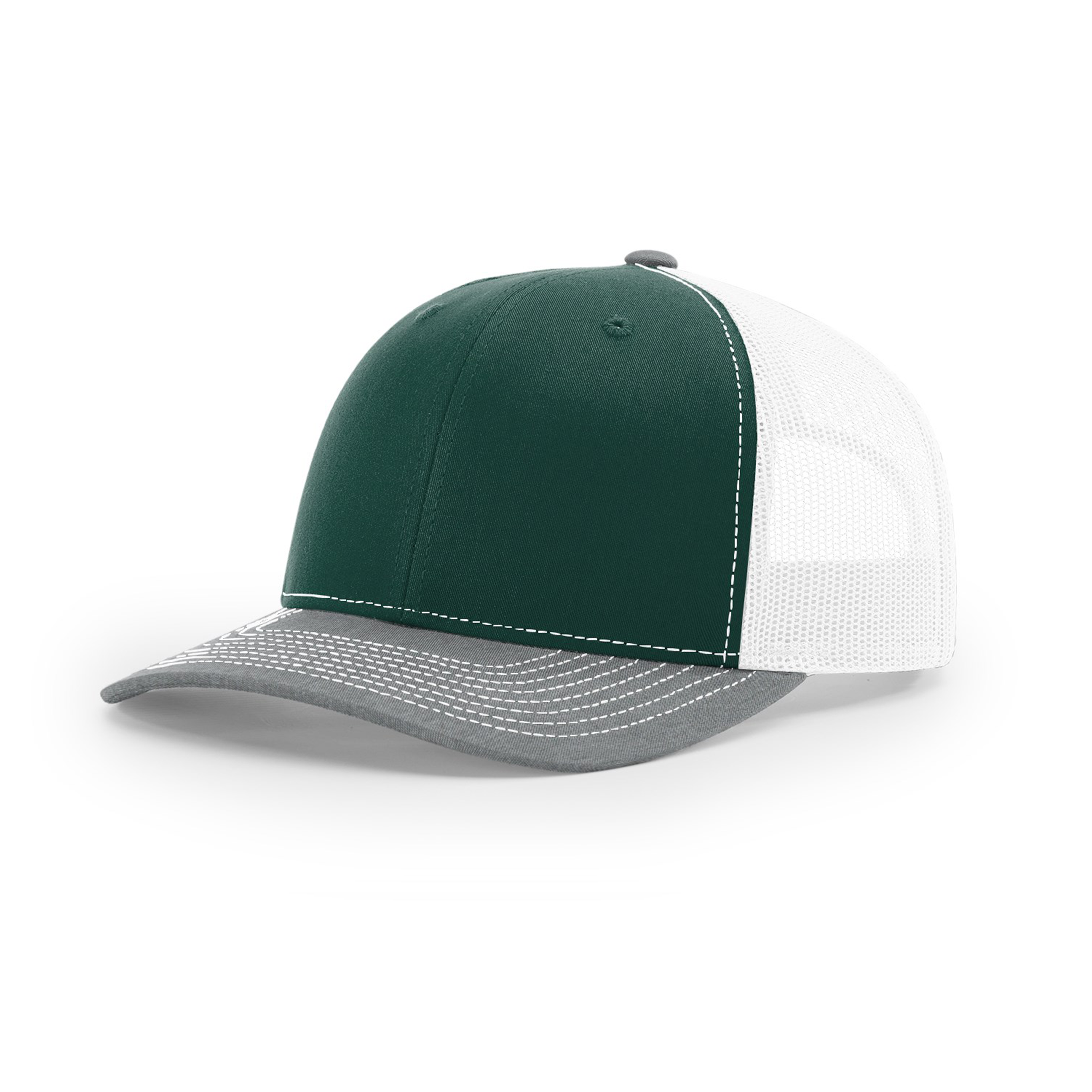 Richardson Snap Back Tri Color Trucker Hat