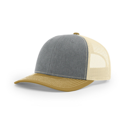 Richardson Snap Back Tri Color Trucker Hat