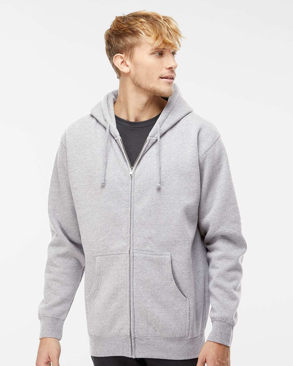 Independent IND4000Z Heavyweight Full-Zip Hoodie – 10 oz.