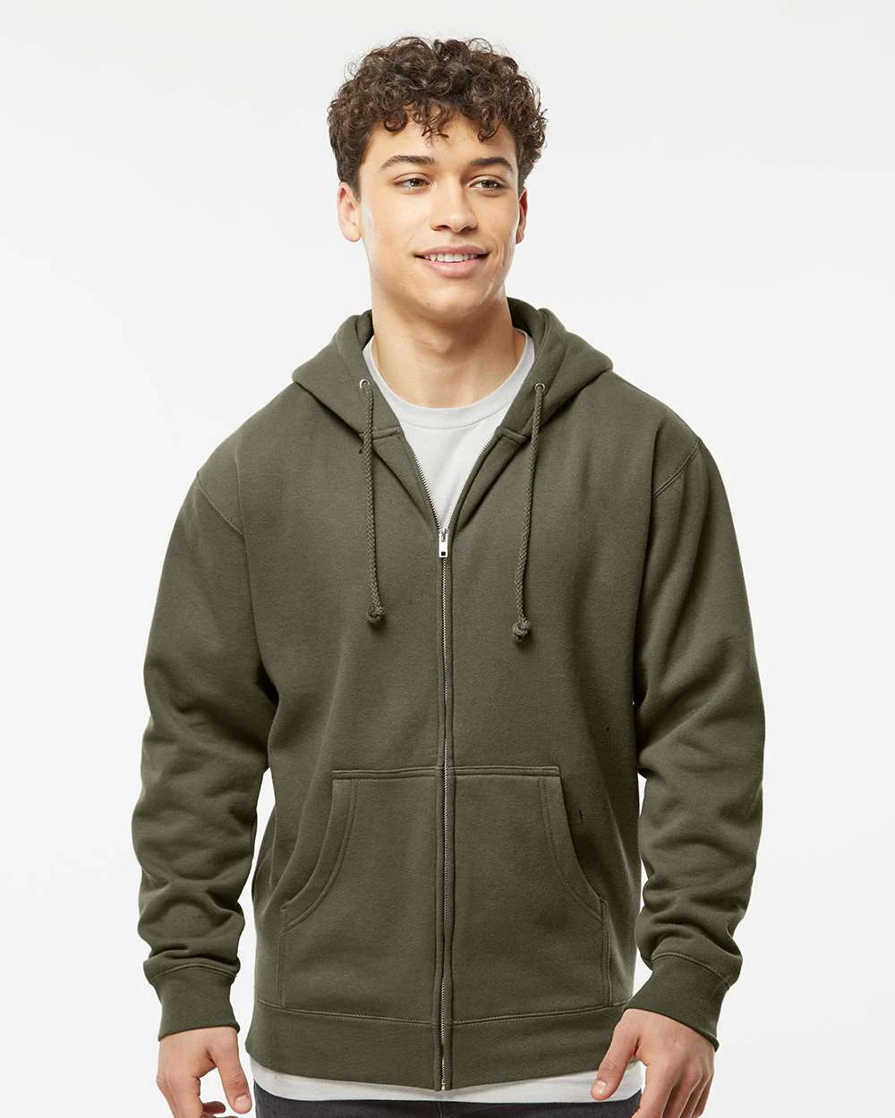 Independent IND4000Z Heavyweight Full-Zip Hoodie – 10 oz.
