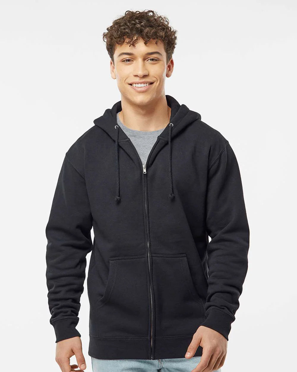 Independent IND4000Z Heavyweight Full-Zip Hoodie – 10 oz.