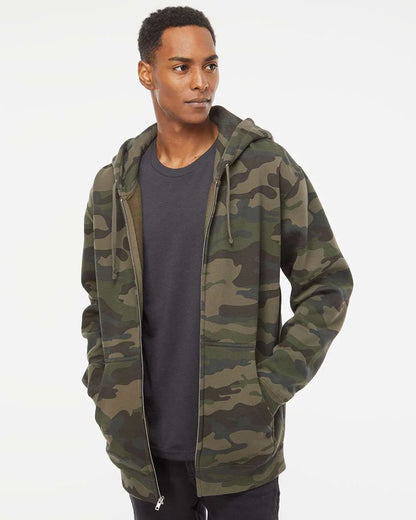 Independent IND4000Z Heavyweight Full-Zip Hoodie – 10 oz.