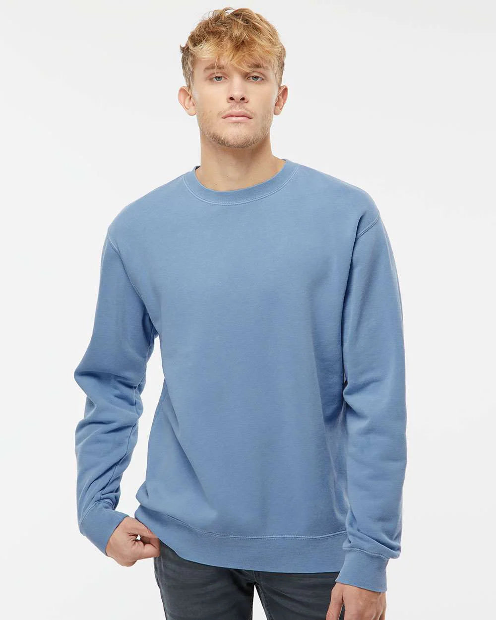 Independent PRM3500 Pigment-Dyed Crewneck Sweatshirt – 9 oz.