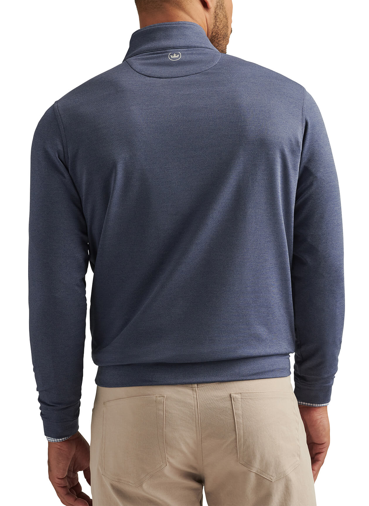 Peter Millar Men's Perth Performance Melange Quarter-Zip