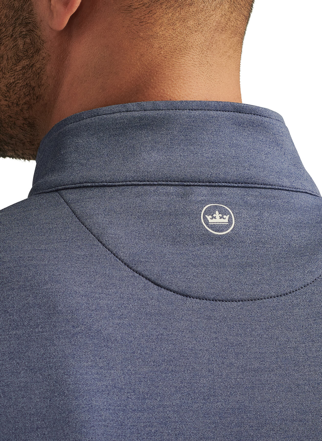 Peter Millar Men's Perth Performance Melange Quarter-Zip