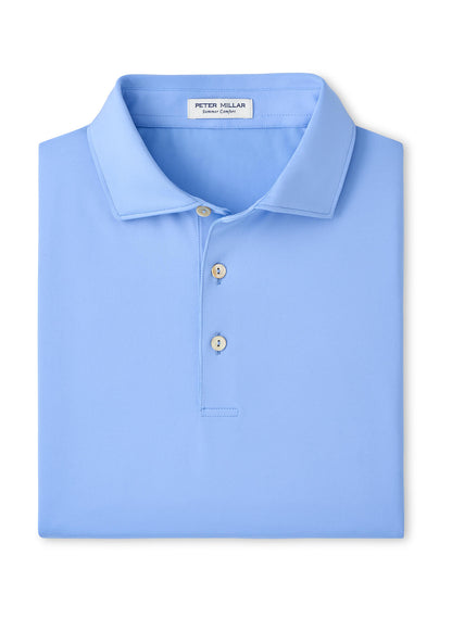 Peter Millar Men's Solid Performance Polo - Self Collar