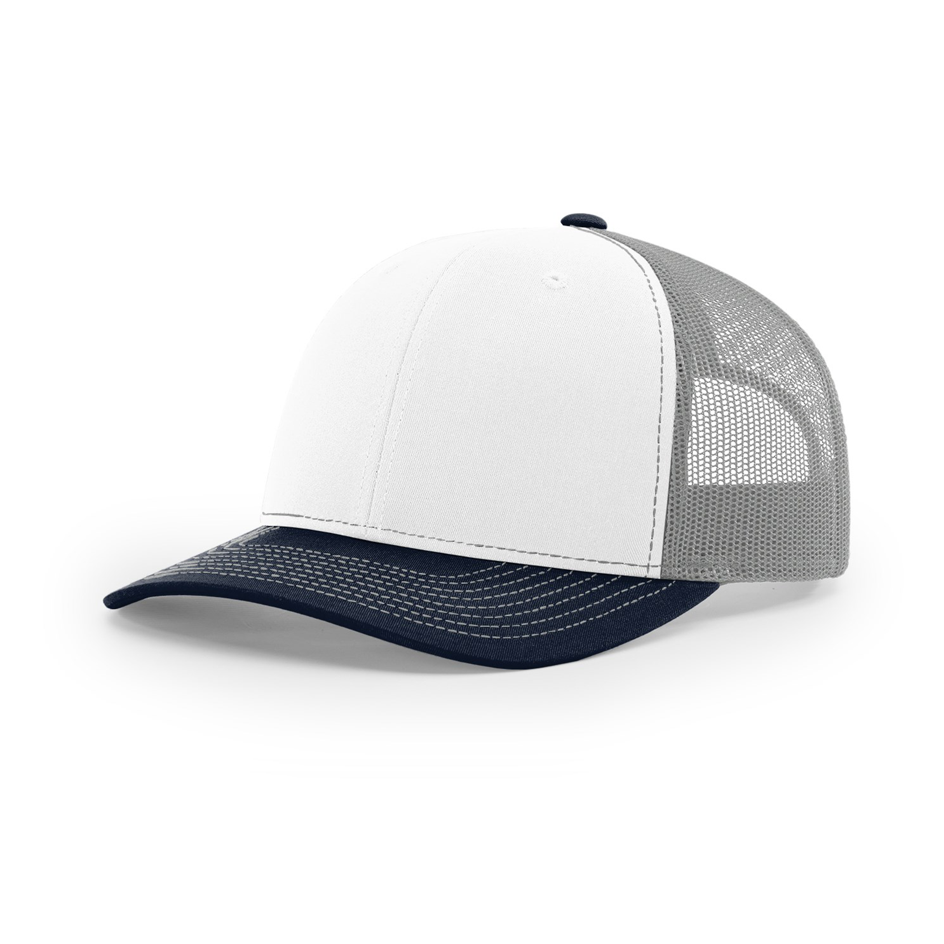 Richardson Snap Back Tri Color Trucker Hat