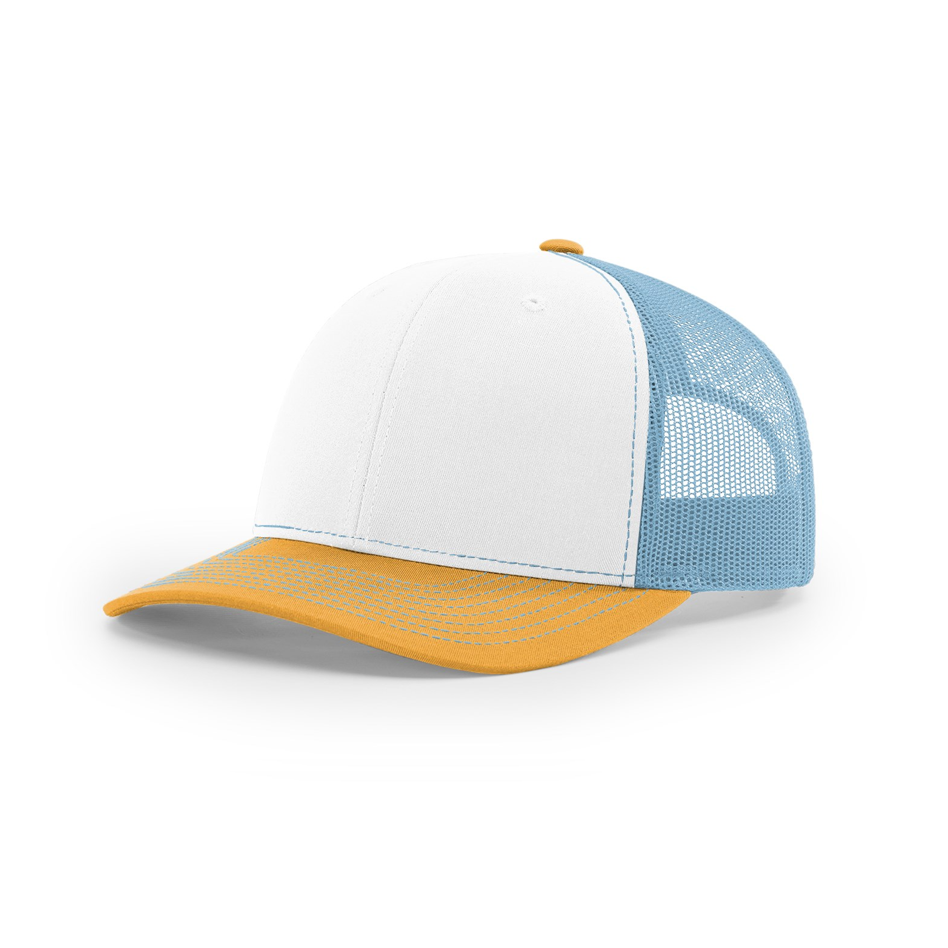 Richardson Snap Back Tri Color Trucker Hat