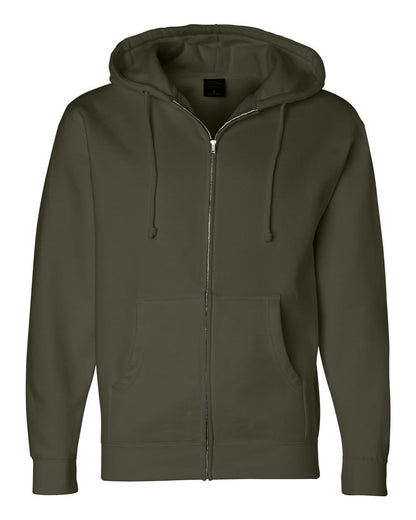Independent Trading Co Heavyweight Zip Hooded Sweashirt
