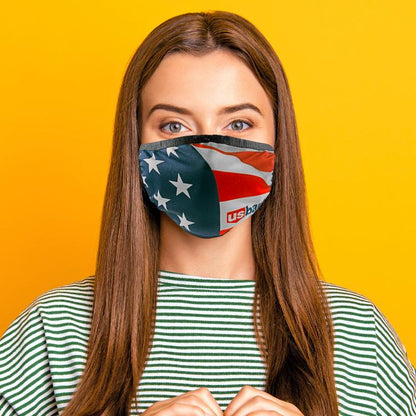 Three Layer Sublimated Face Mask