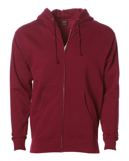 Independent Trading Co Heavyweight Zip Hooded Sweashirt