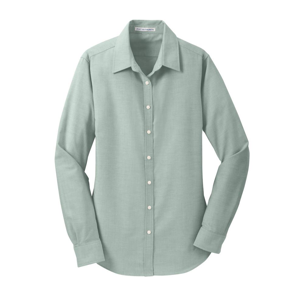 Ladies Port Authority SuperPro Oxford Shirt