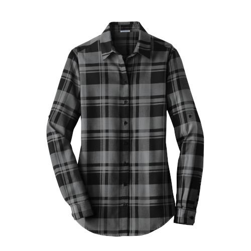Port Authority® Ladies Plaid Flannel Shirt
